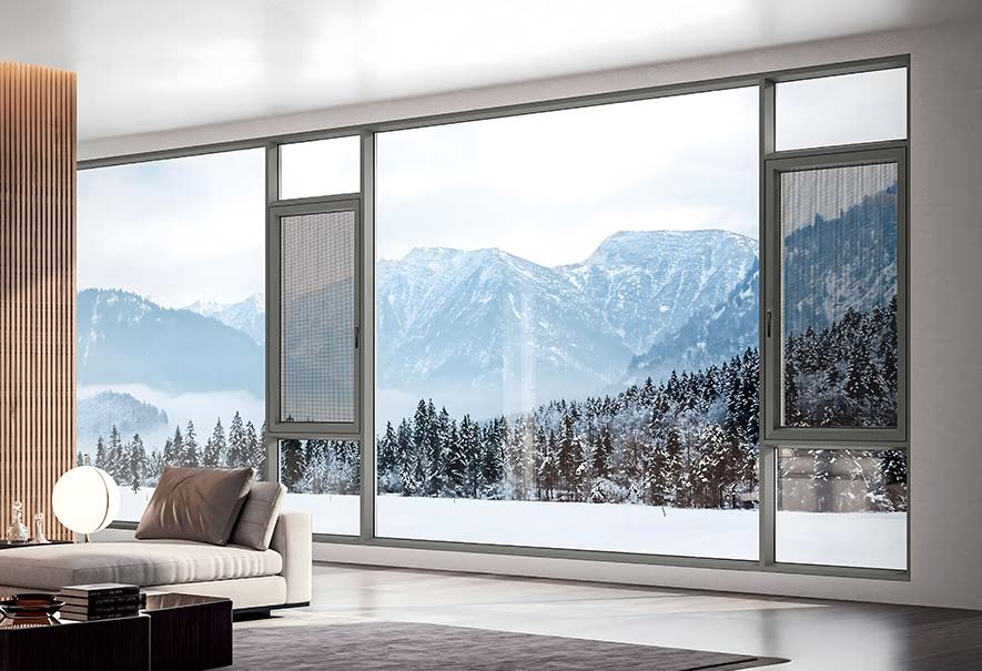 利閣112整框無(wú)縫焊接平開(kāi)窗