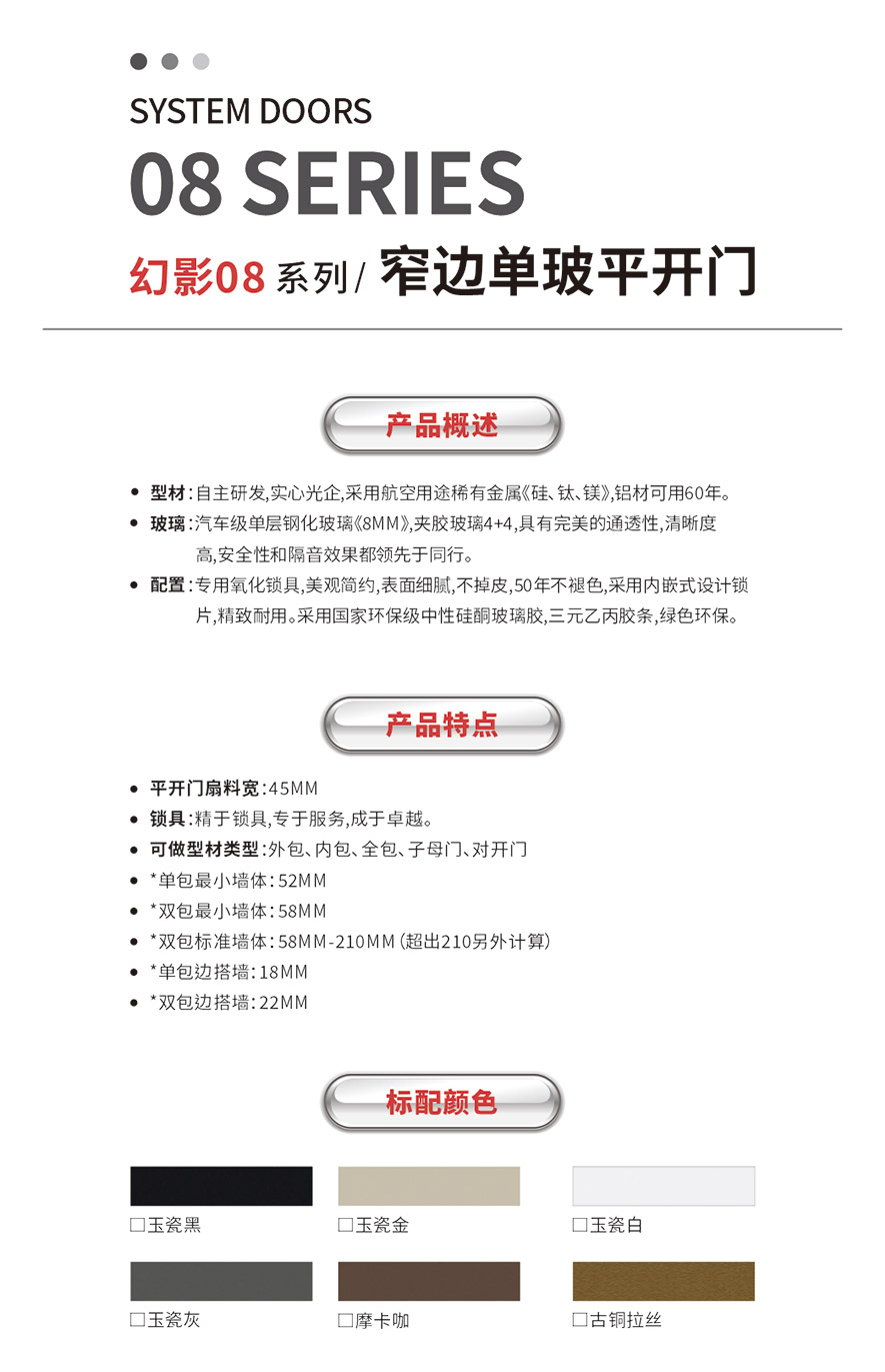 金太陽鋁合金平開門